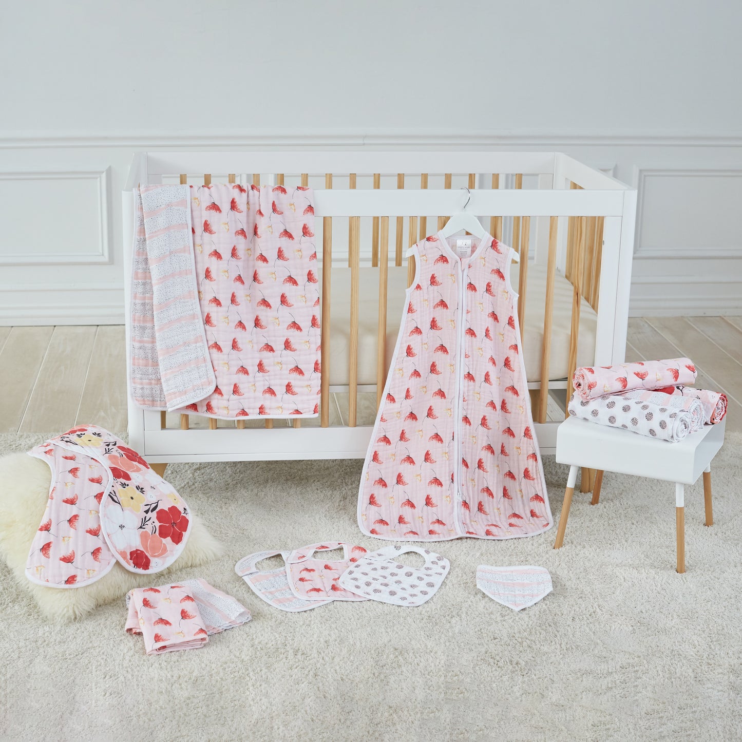 Ma Fleur 4-pack classic swaddles