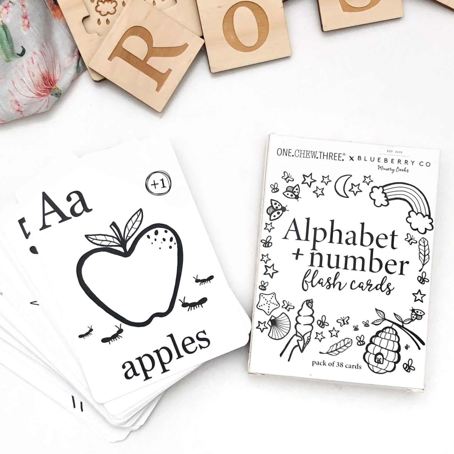 Alphabet and Number Flash Cards