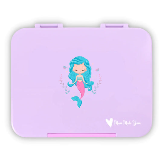 Large Bento Lunchbox - Violet Mermaid