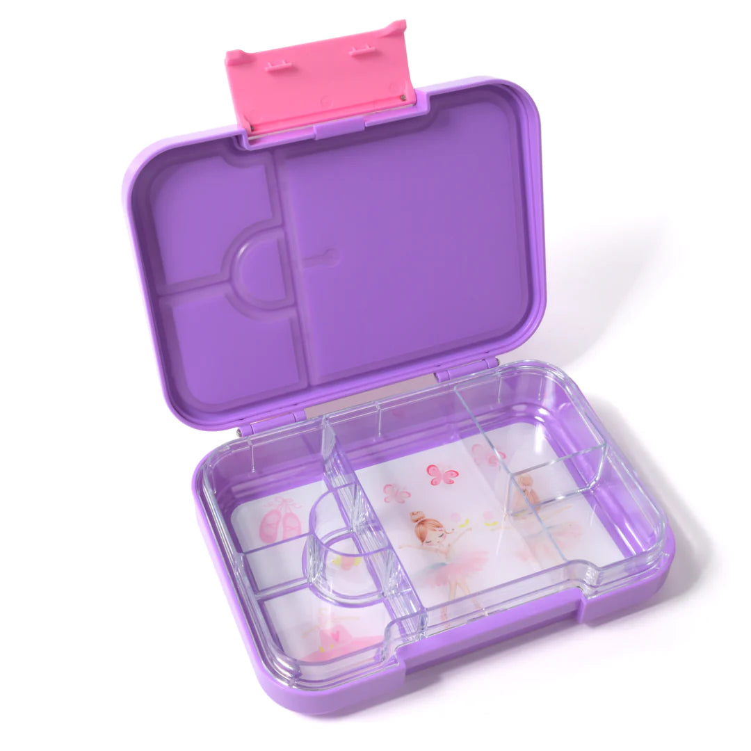 Medium Bento Lunchbox - Purple Ballerina