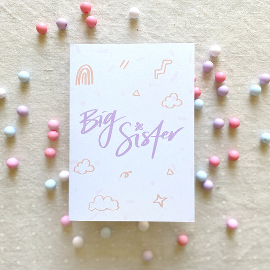 'Big Sister' Greeting Card