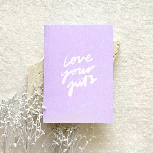 'Love Your Guts' Greeting Card