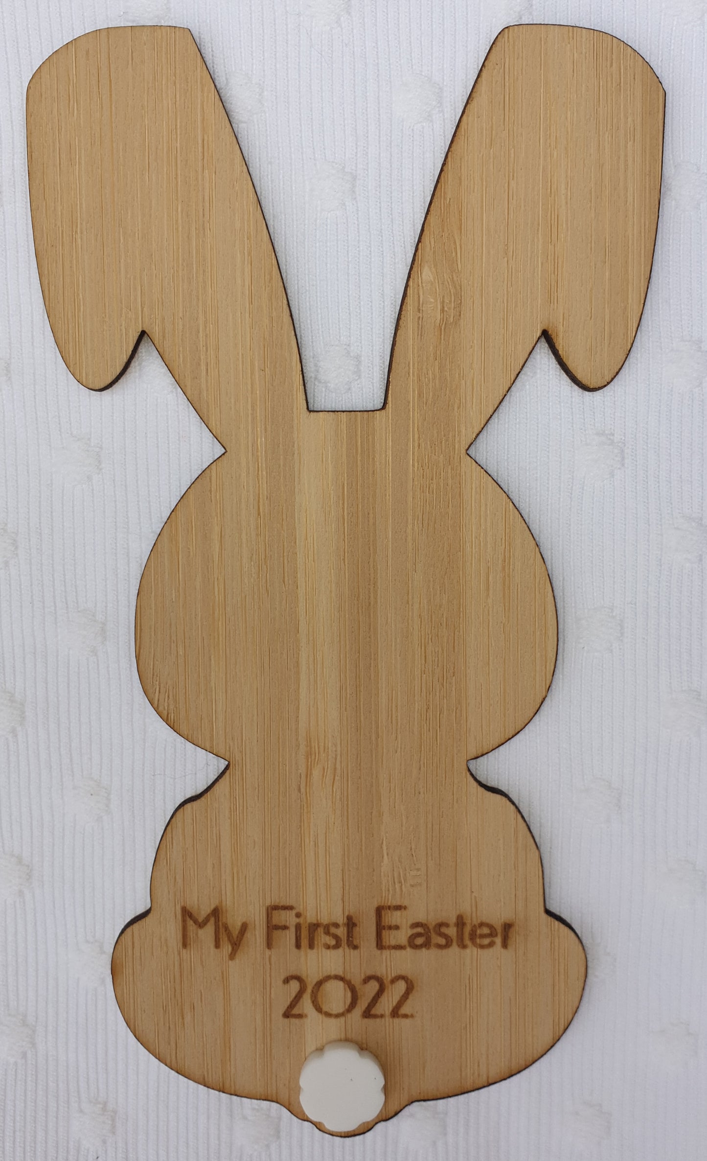 My First Easter - Milestone Bunny Plaque