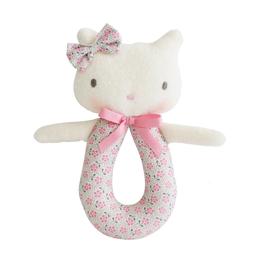 Kitty Grab Rattle Ditsy Floral