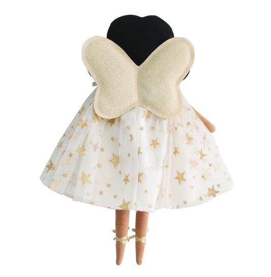 Gracie Fairy Doll 38cm Ivory Gold Star