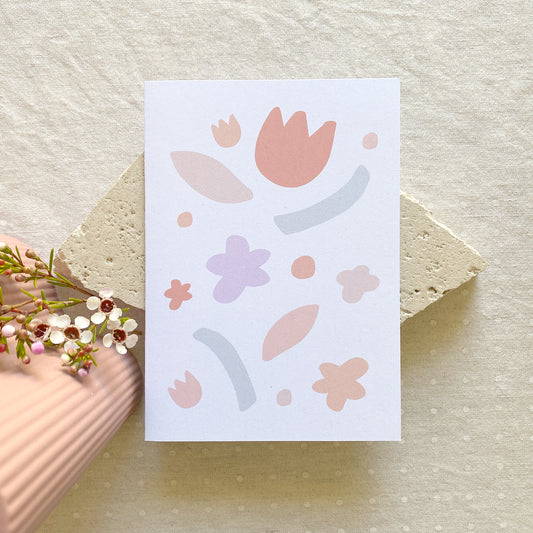 'Petal Blossom' Greeting Card