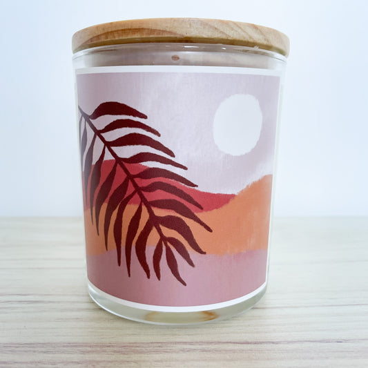 Sunset Dreams Candle - Black Raspberry & Vanilla Scented