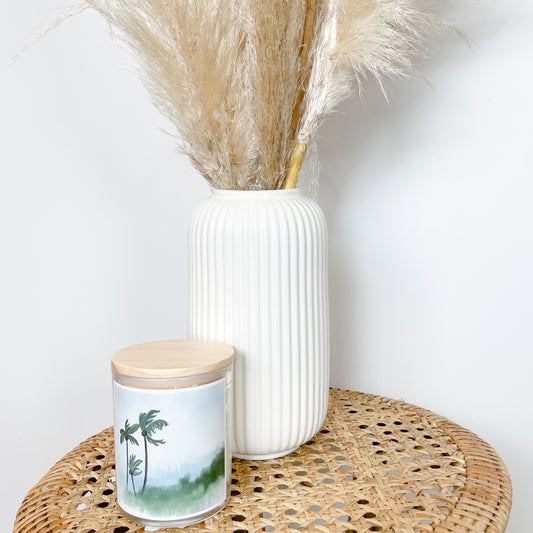 Sea Breeze Candle - Lychee and Guava Scented